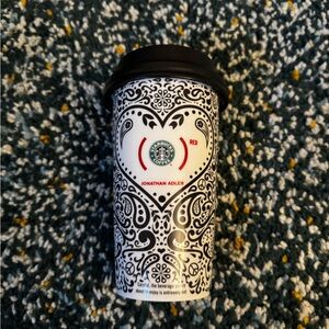 Starbucks Jonathan Adler Travel Mug - Black & White